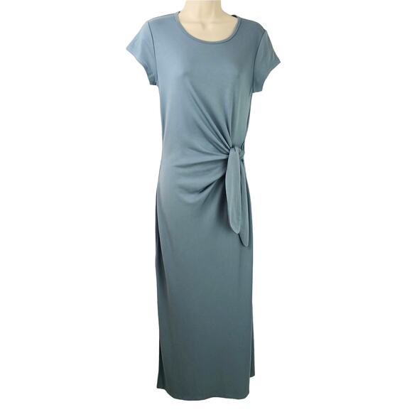 Aritzia Wilfred SZ M Fortune Jersey T-Shirt Resort Maxi Dress - Picture 2 of 7